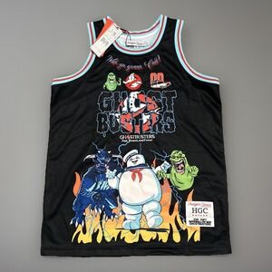 Headgear Classics Ghostbusters Stay Puft Marshmallow Man Jersey Men Small